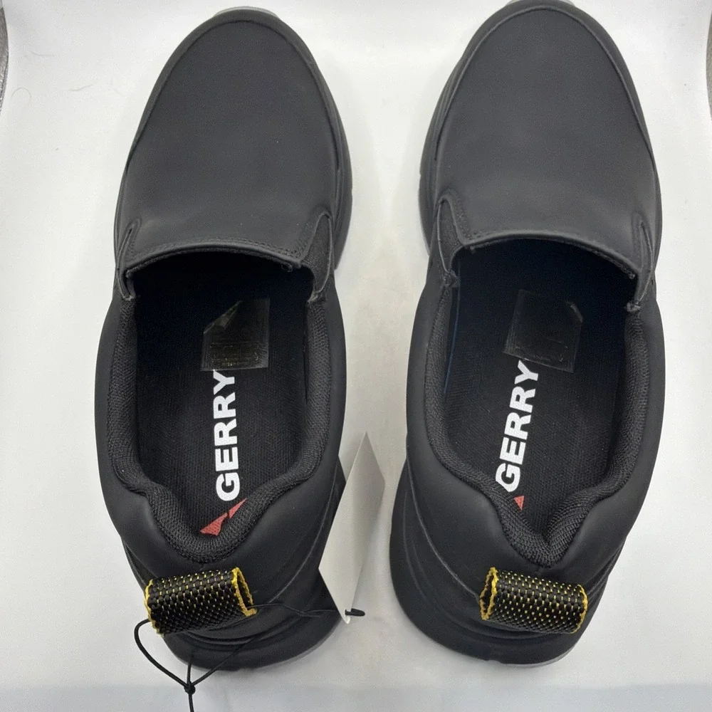 Gerry Moc II Slip-On Casual Shoes Men's Black Flexible Lightweight Comfort - 10‎